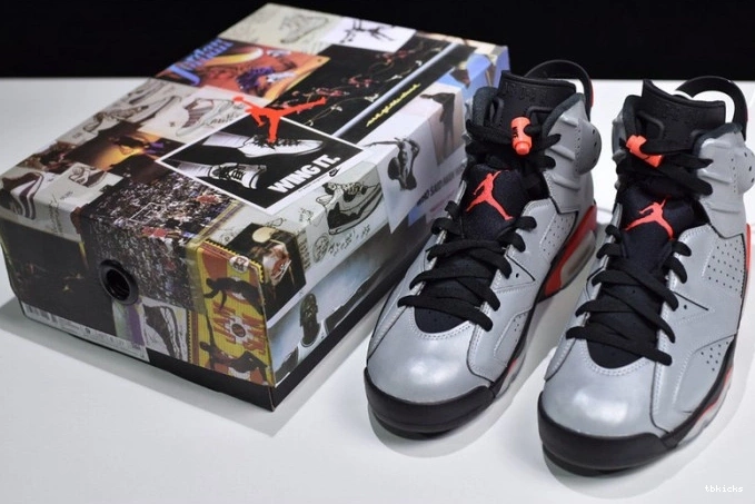 Rep TB Jordan Reflective JSP CI4072-001 Air 6 3M Infrared 0807